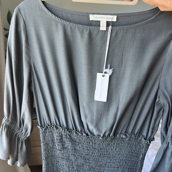 Smocked skirt dress - Picture 4 of 5